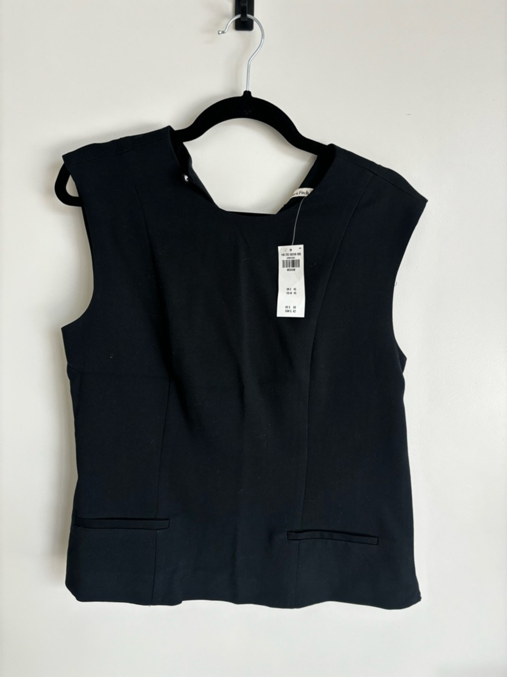 Abercrombie Women’s High-Neck Tailored Top.